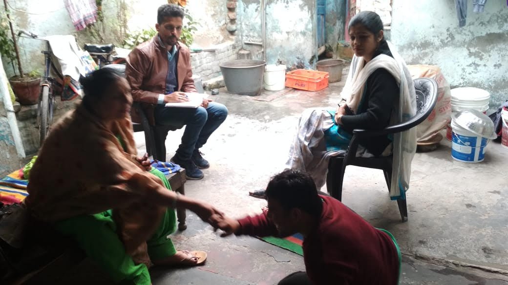 APAAR CBR home visit, Abaadpura, Jalandhar,  27 Nov 2018