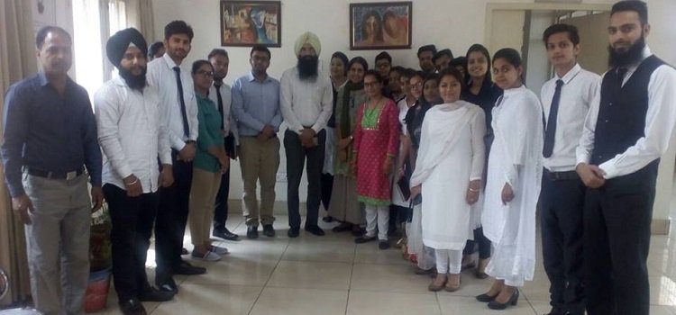 DLSA training on mental health outreach