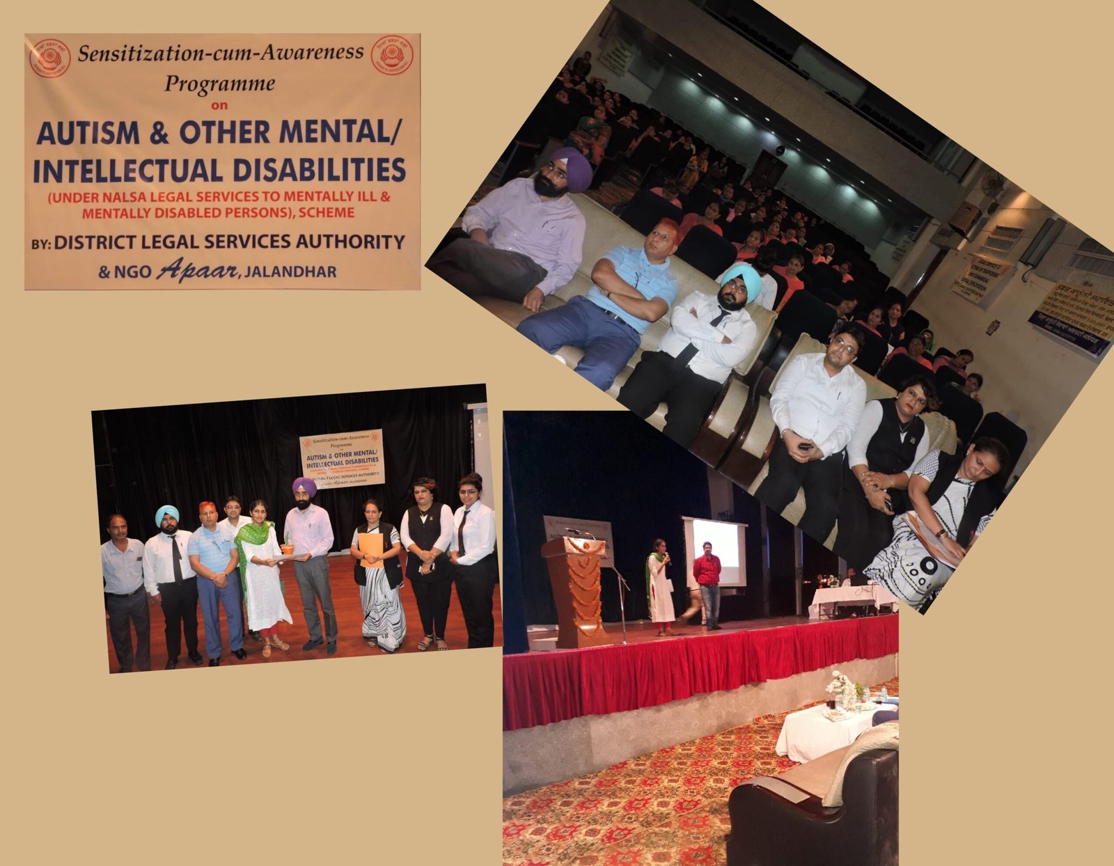 Mental Health awareness event and paramedical worker training, Red Cross Bhavan, Jalandhar, 29 Aug 2018