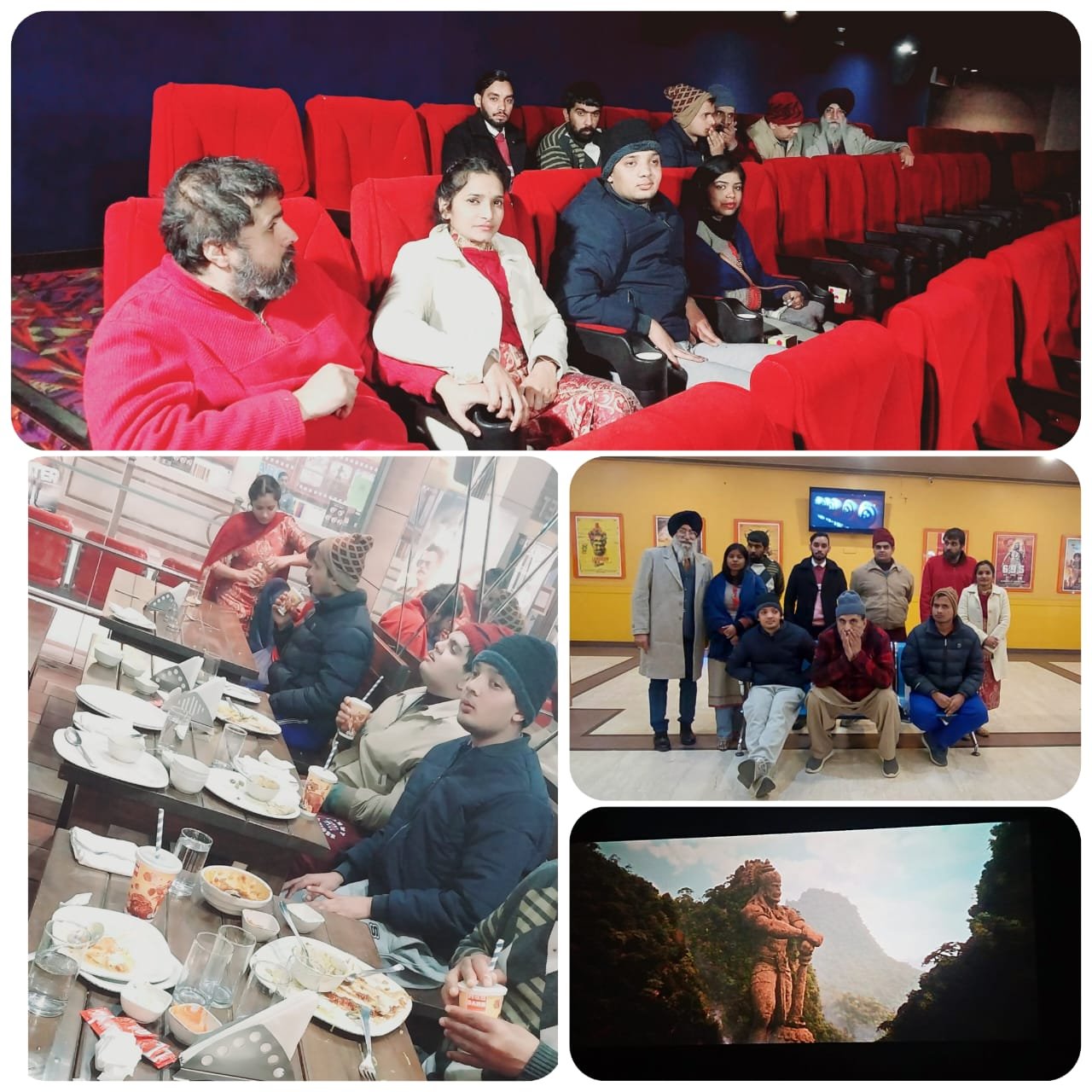 Watched a movie (Hanuman) in Sarb multiplex  20/January/2024